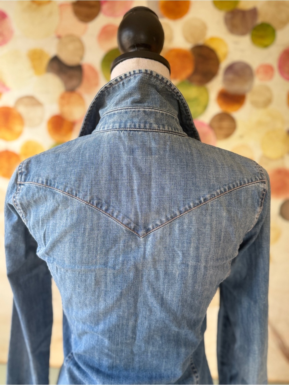 J. Crew Denim Button-Front Shirt - Picture 8 of 14